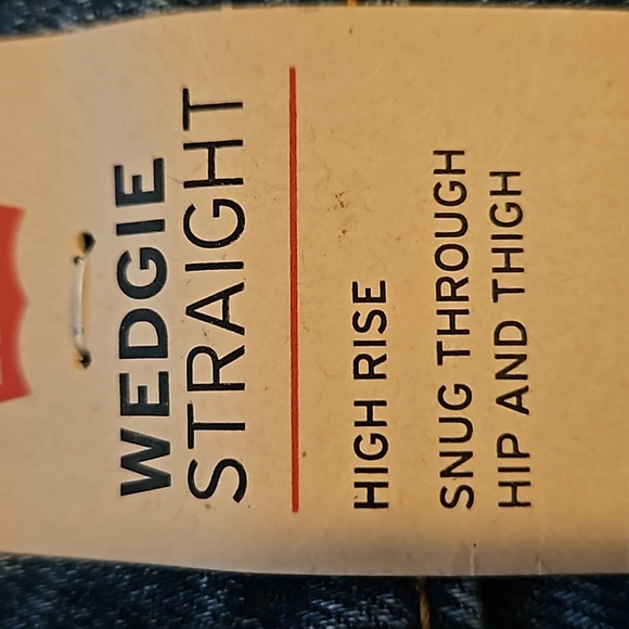 Levi's wedgie straight high rise jeans size 10 short W30 L28 - Picture 9 of 10